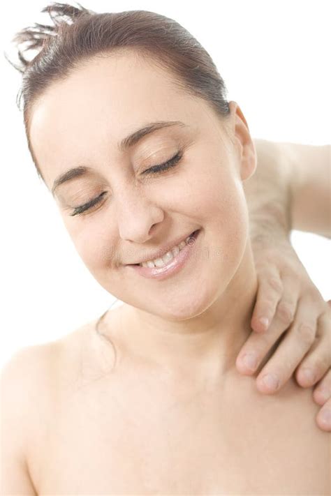 Lady Having Nice Neck Massage Stock Photos Free And Royalty Free Stock