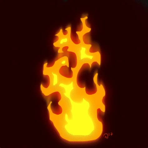 First Fire Animation By Dinoralp On Deviantart