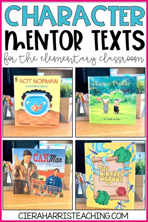 Character Mentor Texts For The Elementary Classroom Teaching