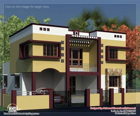 Housing solutions everywhere, for everyone. Tamilnadu style minimalist 2135 sq. feet house design ...