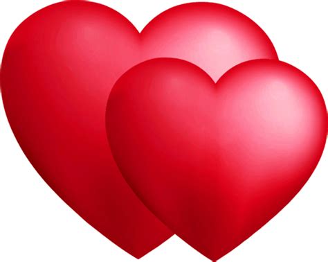 3d Double Heart Png Imagepng Png Transparent Overlay