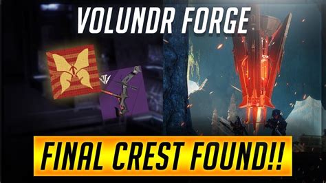 Destiny 2 Black Armory Third And Final Crest Found On Volundr Forge