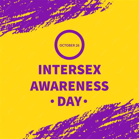 День осведомленности о интерсексуалах с надписью intersex pride flag праздник лгбт сообщества