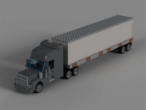 Semi Truck Moc From Bricklink Studio Bricklink