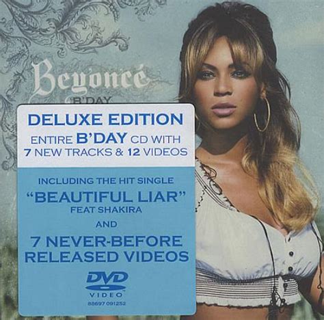 Beyoncé B Day Deluxe Edition Uk 2 Disc Cddvd Set 394153