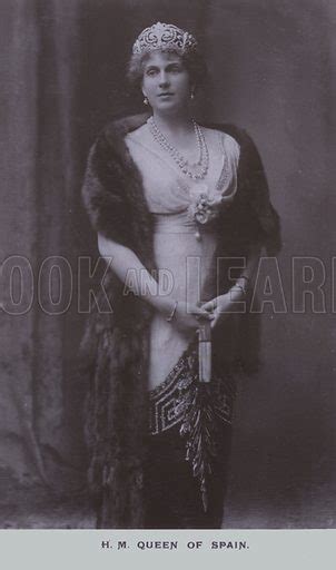 Victoria Eugenie Of Battenberg Queen Of Spain Stock Image Look And Learn