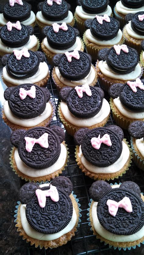 Minnie Mouse Cupcakes The Pink Apron