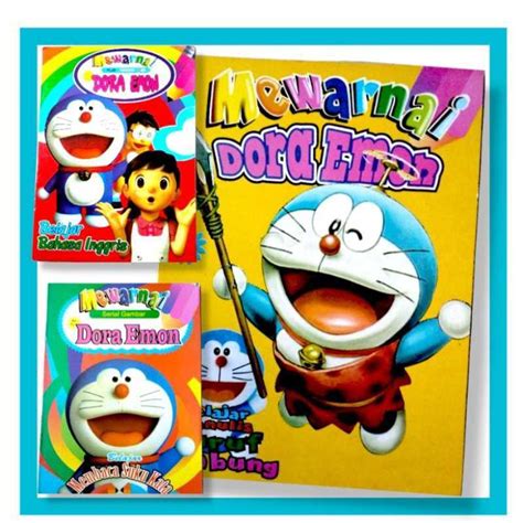 Promo Buku Mewarnai Serial Gambar Doraemon Diskon 8 Di Seller Toko