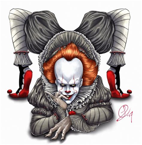 Flexible And Twistable Pennywise By Xxlevanaxx Clown Horror Horror