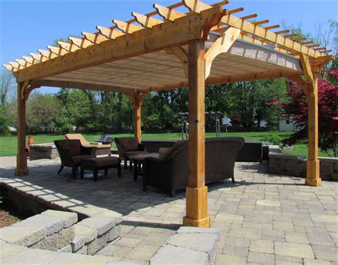 The english porch company produce beautiful bespoke and traditional wooden porches, porch kits, porch frames, oak framed porches and canopy porches in. Customer's Photo - Custom 12' x 18' Cedar 2-Beam Pergola