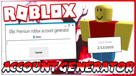Roblox Accounts Generator Youtube