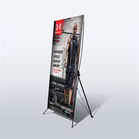 Retractable Banner Stands X Banner Stand Roll Up Deluxe Canopy