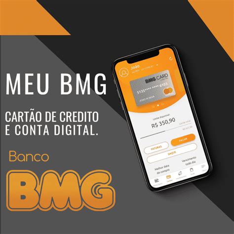 Como Funciona A Conta Digital Banco BMG Aberta Pelo Celular No App