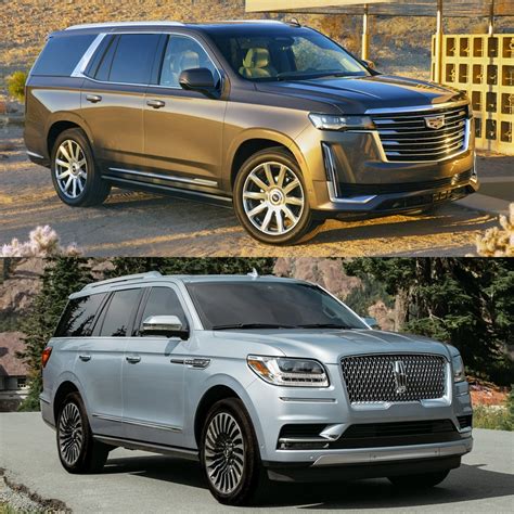 Comparativa Visual Cadillac Escalade Vs Lincoln Navigator 2020