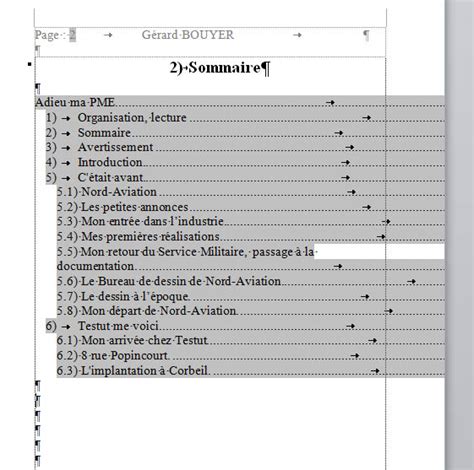 Need to translate table des matières from french? WD-2010 Table des matières qui déborde - Word