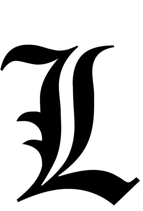 Image Old English L Death Note Wiki