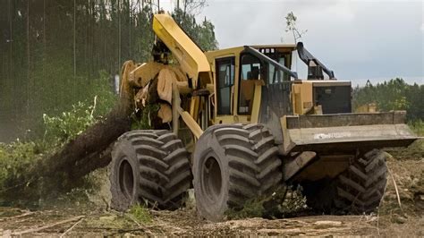 Mega Machines Tigercat Largest Machine In Forestry Youtube