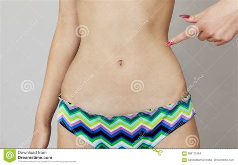 Woman Slim Belly Stock Photo Image Of Hips Figure