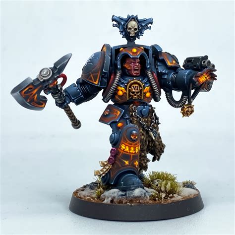 Space Wolves Rune Priest With Terminator Armor Conversion Using The