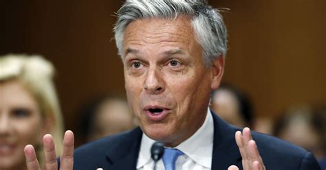 Senators Praise Jon Huntsman As The Nominee Says ‘no Question Russia Meddled In Us Election