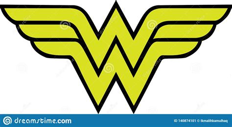 You can download in.ai,.eps,.cdr,.svg,.png formats. Wonder Woman Logo editorial photo. Illustration of captain ...