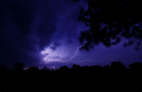 Wallpaper Lightning Thunderstorm Night Dark Sky Hd Widescreen