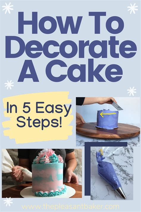 Cake Decorating Tutorial For Beginners Cake Decorating For Beginners