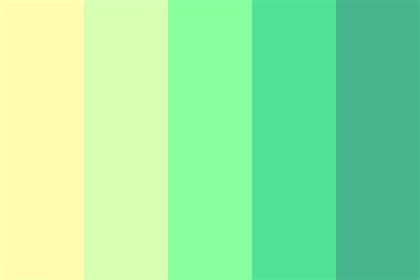 Pastel green color palette names. me fading into the void color palette | Color palette ...