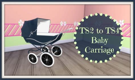 Classic Baby Carriage At Dinha Gamer Sims 4 Updates