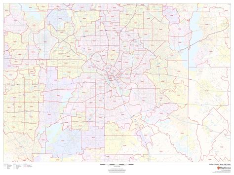 Map Of Texas Zip Codes Dallas Image Florida Map