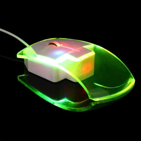 D3 Laser Gaming Mouse Gamer 1600 Dpi Optical Usb Led Wired Game Mouse
