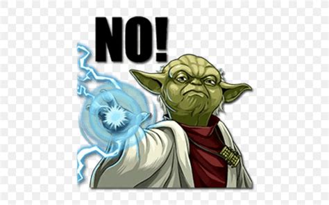 Yoda Star Wars Sticker Telegram Emoji Png 512x512px Yoda Cartoon