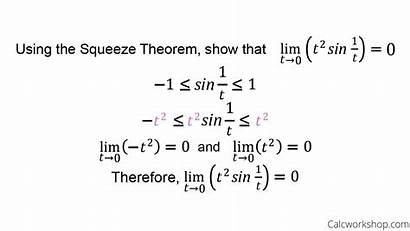 Theorem Squeeze Example Sandwich Limits Examples Sided