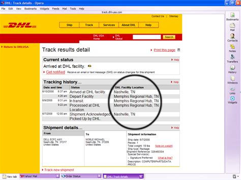 What The And Dhl Tracking Status I Ordered A Computer Mo Flickr