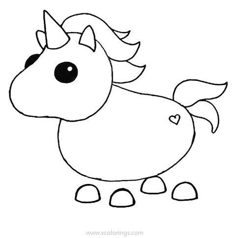 How to draw unicorns easy. Adopt Me Pet Drawings Unicorn - Anna Blog