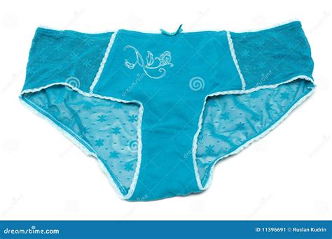 Feminine Underclothes Blue Panties Stock Image Image Of Undershorts