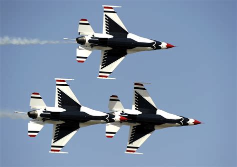 Thunderbirds Us Air Force Fact Sheet Display
