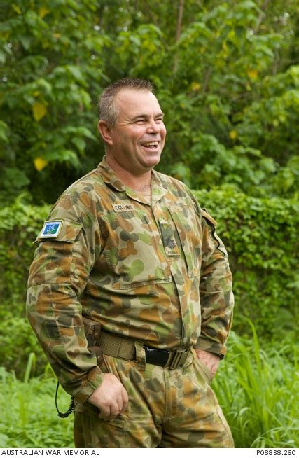 Warrant Officer Class 1 Wo1 Mick Collins At The Royal Solomon Islands