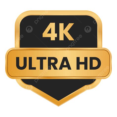 Transparent 4k Ultra Hd Button 4k Video Resolution 4k Ultra Hd