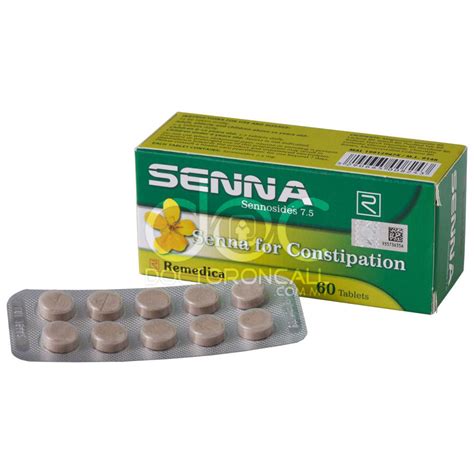 Buy Senna 75mg Tablet 10s Strip Uses Dosage Side Effects