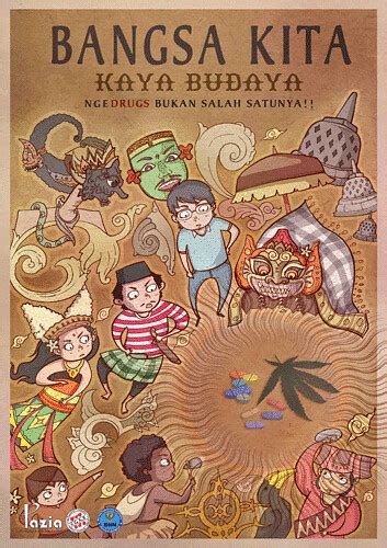 Cintai Budaya Indonesia Jelaskan Maksud Poster Tersebut