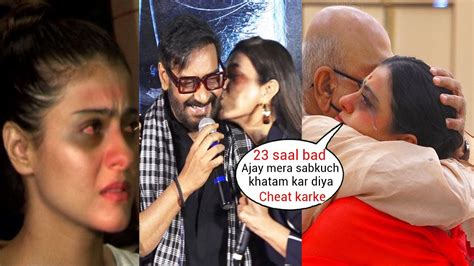 Kajol Finally Reacts And Gave Shocking Statement About Ajay Devgan After