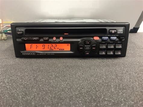 Old Kenwood Car Radio Stereo Cd Player Model Kdc 5040l Retro 90s