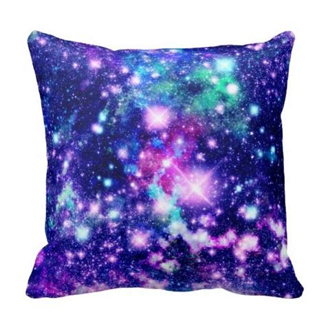 Pink And Purple Galaxy Stars Galaxies Stars Pillows Galaxy Room