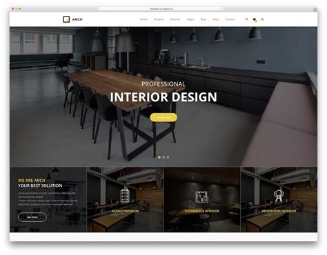 21 Best Responsive Interior Design Website Templates 2020 Avasta