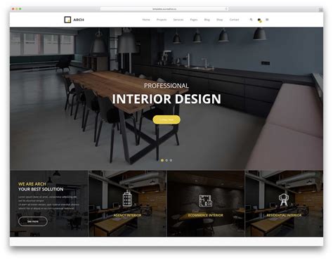 21 Best Responsive Interior Design Website Templates 2020