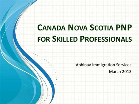 Canada Nova Scotia Pnp For Skilled Professionals Immigration