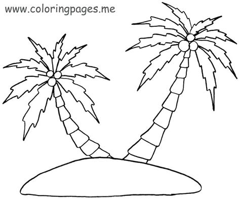 Gardening with children helps strengthen the togetherness time with you as parents. Palm Leaf Coloring Page at GetColorings.com | Free printable colorings pages to print and color