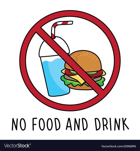 No Food Or Drink Sign Free Printable