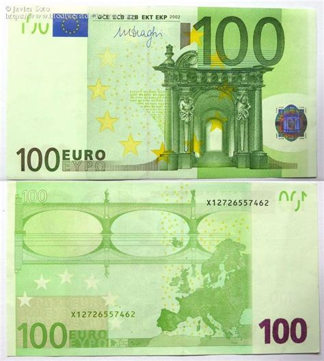 Дин уайт, эд фрайман, пи джей пеше и др. Billete de 100 Euros (Europa 2002) | Billetes, Billetes ...